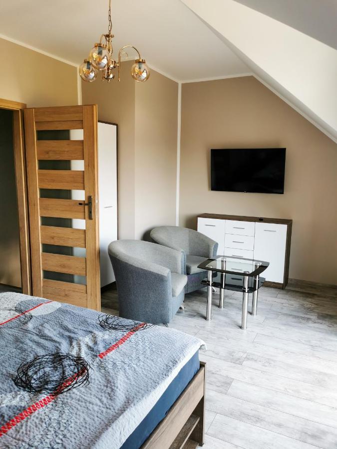 Trzy Brzozy Villa Mieroszyno Exteriör bild